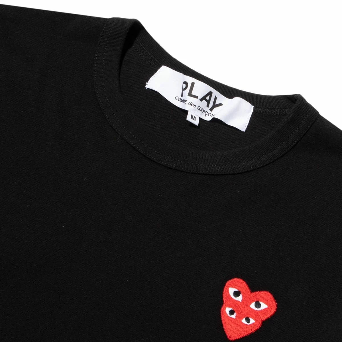 Comme Des Garçons Play PLAY LONG SLEEVE T-SHIRT 4 Comme Des Garçons Play PLAY LONG SLEEVE T-SHIRT - Image 2