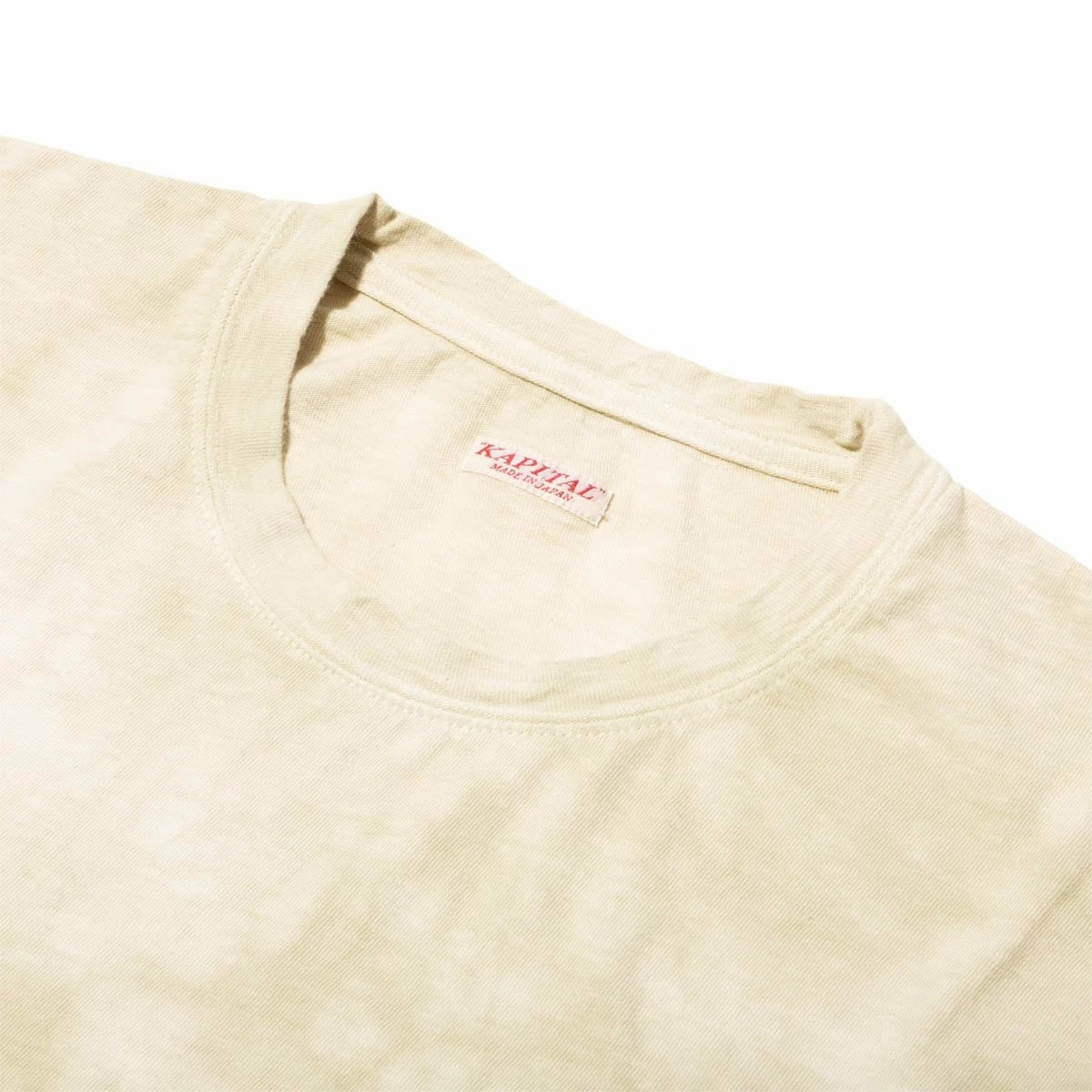 KAPITAL 18.5/-JERSEY HIPPIE LONG SLEEVE T (ASHBURY DYED) 6 KAPITAL 18.5/-JERSEY HIPPIE LONG SLEEVE T (ASHBURY DYED) - Image 4