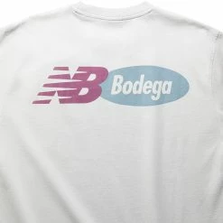 New Balance X BODEGA RENAISSANCE TEE -Tom wood Shop 9060 Tee white 6