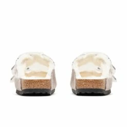 Birkenstock WOMEN'S ARIZONA SHEARLING -Tom wood Shop BirkenstockWARIZONASHEARLINGSUEDESTONECOINNATURAL371017403 3