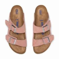 Birkenstock WOMEN'S ARIZONA SOFT FOOT BED 9 Birkenstock WOMEN'S ARIZONA SOFT FOOT BED -Tom wood Shop BirkenstockWARIZONASOFTFOOTBEDPINKCLAYSUEDE361023321 4