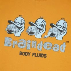 Brain Dead BODY FLUIDS T-SHIRT -Tom wood Shop BrainDeadBODYFLUIDST SHIRTDUCKBROWNSBDS22T00002305BR04 3