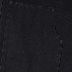 Brain Dead MEN'S DOUBLE KNEE UTILITY PANT -Tom wood Shop BrainDeadMENSDOUBLEKNEEUTILITYPANTWASHEDBLACK28BDW22B12002197BK02 3