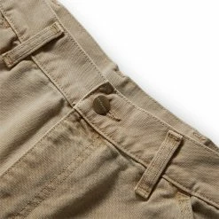 Carhartt WIP SINGLE KNEE PANT -Tom wood Shop CARHARTTWIPSINGLEKNEEPANTDUSTYHBROWN30I026463 07E FH 5