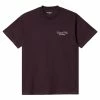 Carhartt WIP S/S VINO T-SHIRT -Tom wood Shop CarharttWIP SSVINOT SHIRTDARKPLUMLI031005 0W8 XX 1