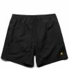 Carhartt WIP CHASE SWIM TRUNKS -Tom wood Shop CarharttWIPCHASESWIMTRUNKSBLACKGOLDSI026235 00F XX 1
