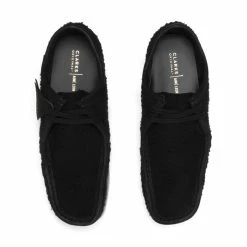 Clarks X Aimé Leon Dore WALLABEE -Tom wood Shop ClarksXALDWALLABEEBLACKWOOL926160882 top