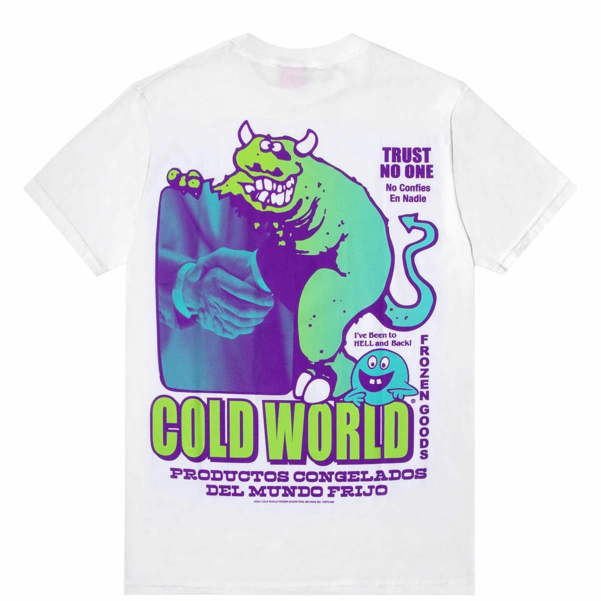 Cold World Frozen Goods TRUST ISSUES TEE 3 Cold World Frozen Goods TRUST ISSUES TEE
