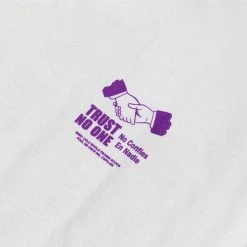 Cold World Frozen Goods TRUST ISSUES TEE 7 Cold World Frozen Goods TRUST ISSUES TEE -Tom wood Shop ColdWorldFrozenGoodsTRUSTISSUESWHITEMCWD8 T01 WHT 3
