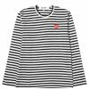 Comme Des Garçons Play PLAY STRIPED T-SHIRT -Tom wood Shop CommedesGarconsPlayPLAYSTRIPEDT SHIRTBLACKWHITEMP1T164 1 4f42dbca a6fb 4c48 b96e 2a825acab098