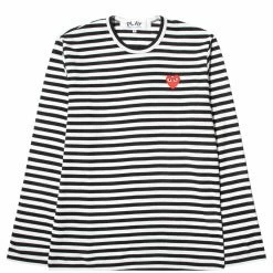 Comme Des Garçons Play PLAY STRIPED T-SHIRT