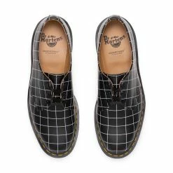 Dr. Martens X UNDERCOVER 1461 -Tom wood Shop Dr.MartensXUNDERCOVER1461MIECHECKSMOOTHBLACK827999001 4