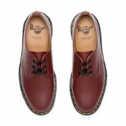 Dr. Martens X UNDERCOVER 1461 -Tom wood Shop Dr.MartensXUNDERCOVER1461MIECHECKSMOOTHCHERRY827999600 4