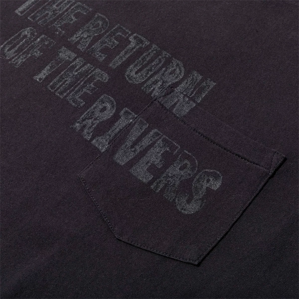 Engineered Garments PRINTED CROSS CREW NECK POCKET T-SHIRT 5 Engineered Garments PRINTED CROSS CREW NECK POCKET T-SHIRT - Image 3