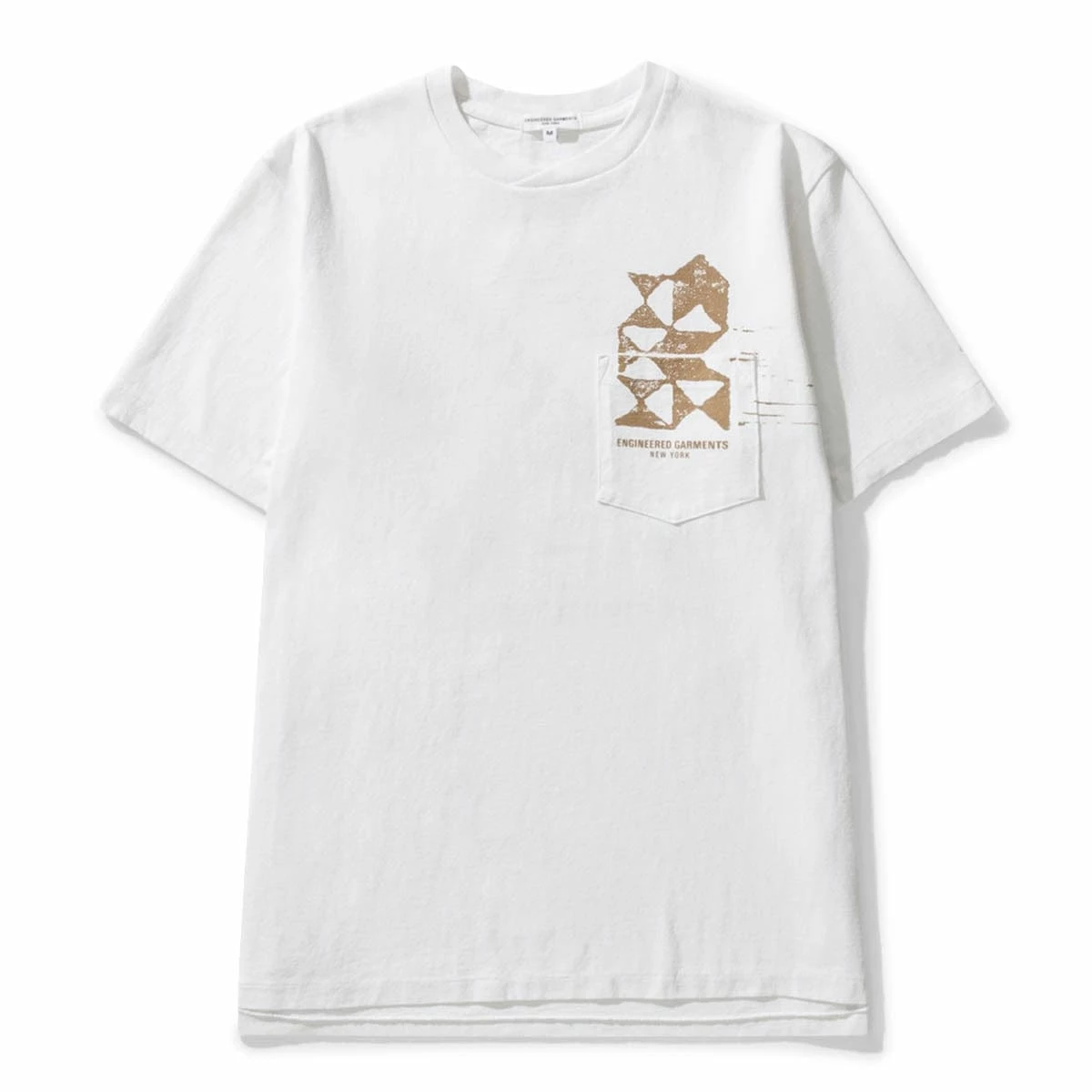 Engineered Garments PRINTED CROSS CREW NECK T-SHIRT 3 Engineered Garments PRINTED CROSS CREW NECK T-SHIRT