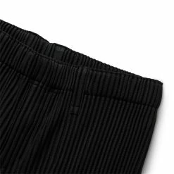 Homme Plissé Issey Miyake BASICS TROUSERS -Tom wood Shop ISSEYMIYAKEBASICSBLACK1HP28JF150 4