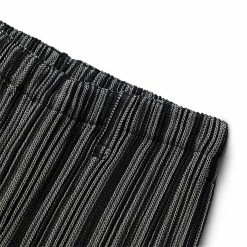 Homme Plissé Issey Miyake LENO STRIPE -Tom wood Shop ISSEYMIYAKELENOSTRIPE15 BLACK1HP26FF332 4