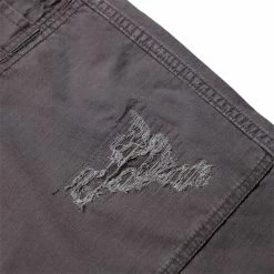 Liberaiders REPAIRED RIPSTOP PANTS -Tom wood Shop LIBERAIDERSREPAIREDRIPSTOPPANTSBLACK30717062201 5