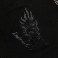 Maharishi TIBETAN DRAGON T-SHIRT -Tom wood Shop MaharishiTIBETANDRAGONT SHIRTBLACKS8129 2