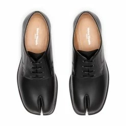 Maison Margiela WOMEN'S TABI LACE UP -Tom wood Shop MaisonMargielaTABILACEUPBLACK36S34WQ0021 4