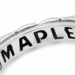 Maple LAUGH NOW CRY LATER RING -Tom wood Shop MapleLAUGHNOWCRYLATERRINGSILVER9257MPLFW22 19 4 fc37a268 c4bb 4df5 b591 c3a2550b6d56