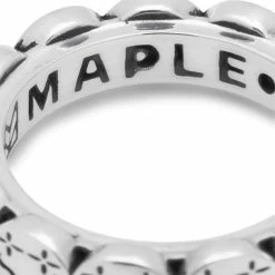 Maple NEVERMIND RING -Tom wood Shop MapleNEVERMINDRINGSILVER9256MPLSS22 44 3