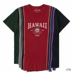 Needles 7 CUTS S/S TEE - COLLEGE FW21 (LARGE/MULTIPLE STYLES) -Tom wood Shop Needles7CUTSSSTEE COLLEGEFW21ASSTL 18 JO295 1