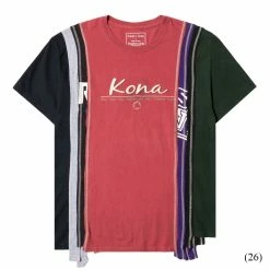 Needles 7 CUTS S/S TEE - COLLEGE FW21 (LARGE/MULTIPLE STYLES) -Tom wood Shop Needles7CUTSSSTEE COLLEGEFW21ASSTL 26 JO295 1