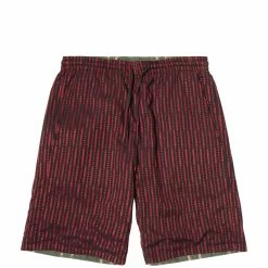 Needles REVERSIBLE BASKETBALL SHORT -Tom wood Shop NeedlesREVBASKETBALLSHORTOLIVEREDMIN115 3