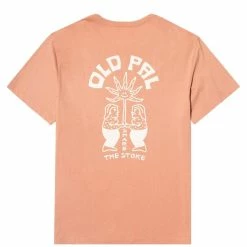 Old Pal Provisions SHARE THE STOKE POCKET SHIRT -Tom wood Shop OldPalProvisionsSHARETHESTOKEPOCKETT SHIRTREDCLAYMAPR SSPT STOKE RDC 2