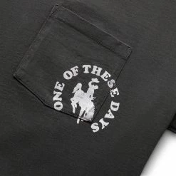 One Of These Days COWBOY HIPPIES TEE -Tom wood Shop OneofthesedaysCOWBOYHIPPIESTEEBLACKSFW22 1BLK2 3