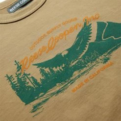 Reese Cooper RCI EAGLE T-SHIRT -Tom wood Shop REESECOOPERRCIEAGLETSHIRTKHAKISFA00141 4