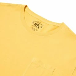 RRL S/S POCKET TEE -Tom wood Shop RRLSSPOCKETTEEVINTAGEGOLDM782775235003 2