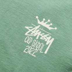 Stüssy OLD SKOOL 22 TEE -Tom wood Shop STUSSYOLDSKOOL22TEEGREENS1904850 3