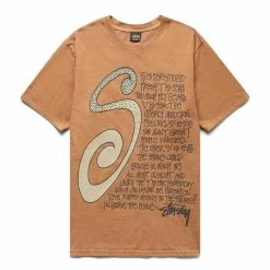 Stüssy SMALL TALK PIGMENT DYED TEE