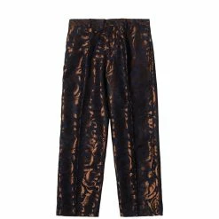 Sasquatchfabrix JACQUARD ONE TUCK SLACKS