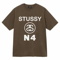 Stüssy NO.4 PIG. DYED TEE
