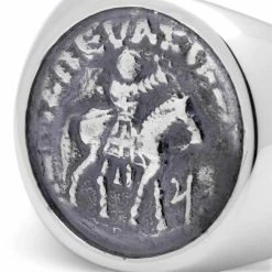 Tom Wood COIN RING 11 Tom Wood COIN RING -Tom wood Shop TomWoodCOINRINGM925STERLINGSILVER58R75CMCO01S925 5