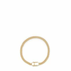 Tom Wood ROUNDED CURB BRACELET