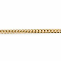 Tom Wood ROUNDED CURB BRACELET -Tom wood Shop TomWoodROUNDEDCURBBRACELETTHINGOLD925STERLINGSILVER9KGOLD7.7IN.B01048NA01S925 9K 3