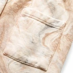 Afield Out MARBLE TIE DYE SWEATPANTS -Tom wood Shop afieldoutMARBLETIEDYESWEATPANTSSANDSAOFA22 MS 5