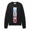 Awake NY REALIZATION PRINTED LONG SLEEVE -Tom wood Shop awakenyREALIZATIONPRINTEDLONGSLEEVEBLACKSAWK FW22 TS005 1