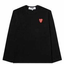 Comme Des Garçons Play PLAY LONG SLEEVE T-SHIRT