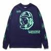 Billionaire Boys Club SYSTEMATIC LS TEE -Tom wood Shop billionaireboysclubSYSTEMATICLSTEEEVENINGBLUES821 8211 1
