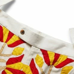 Bode FOLIAGE APPLIQUE TROUSERS 12 Bode FOLIAGE APPLIQUE TROUSERS -Tom wood Shop bodeFOLIAGEAPPLIQUETROUSERGOOSEBERRY30MRF22BT004 5