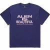 Brain Dead BEAUTIFUL ALIEN T-SHIRT -Tom wood Shop braindeadBEAUTIFULALIENT SHIRTNAVYSBDF22T00002538NY01 1
