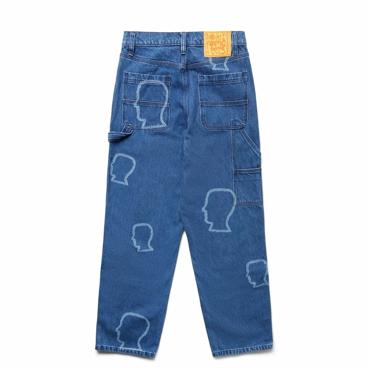 Brain Dead LOGOHEAD DENIM DOUBLE KNEE UTILITY PANT 4 Brain Dead LOGOHEAD DENIM DOUBLE KNEE UTILITY PANT - Image 2