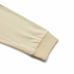 Brain Dead ROUND TABLE LONG SLEEVE -Tom wood Shop braindeadROUNDTABLELONGSLEEVENATURALSBDF22T01002770WH01 4