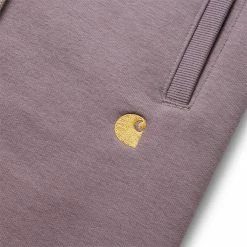 Carhartt WIP CHASE SWEAT SHORT -Tom wood Shop carharttWIPCHASESWEATSHORTMISTYTHISTLEGOLDXSI028950 0XV XX 3