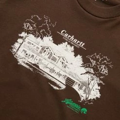 Carhartt WIP S/S HOME BUILDERS T-SHIRT -Tom wood Shop carharttWIPSSHOMEBUILDERST SHIRTDARKUMBERSI031000 0W5 XX 3